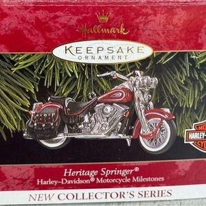 Hallmark Harley Davidson Keepsake Ornament Heritage Springer